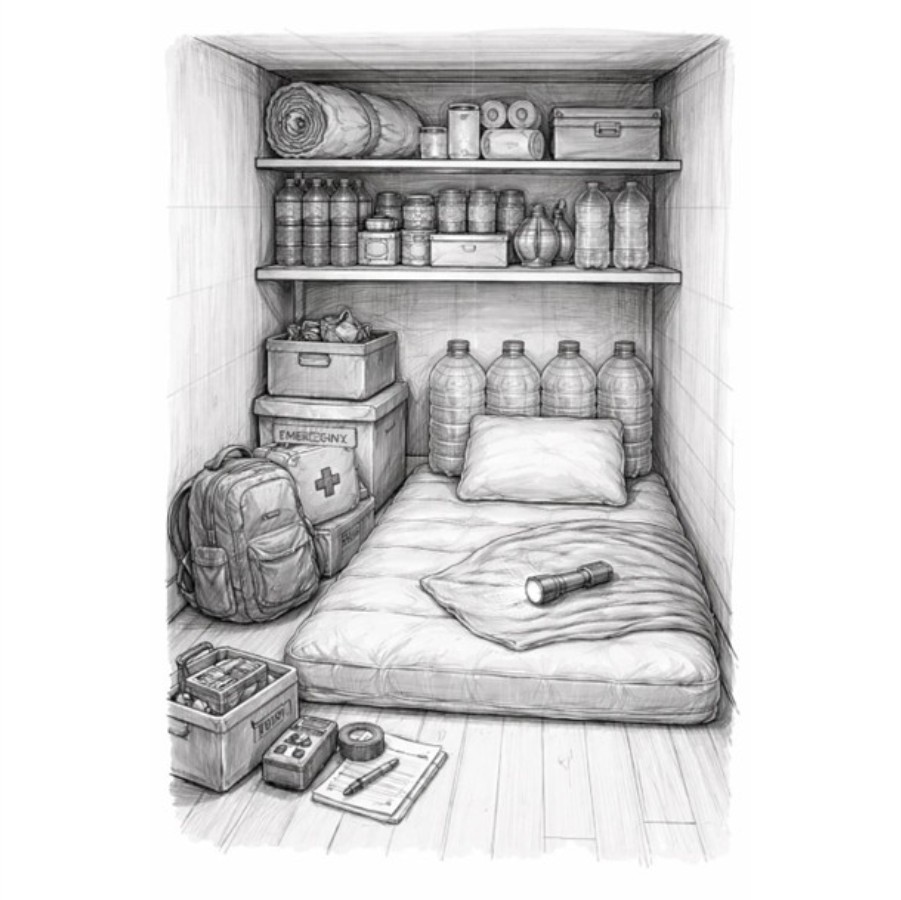 Jak przygotować mieszkanie na wojnę i kryzys. Mały metraż i seniorzy